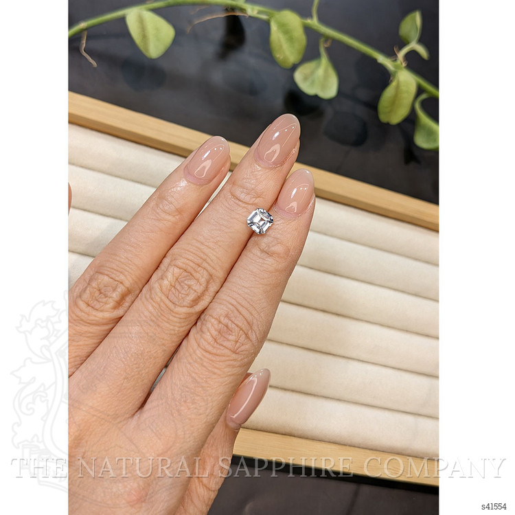 1.06 Ct. White Sapphire from Ceylon (Sri Lanka)