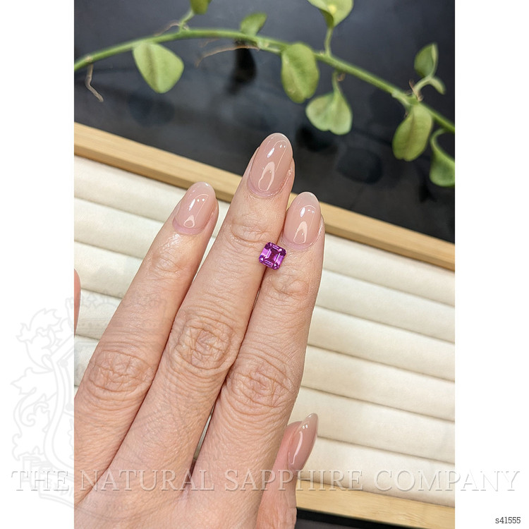 1.02 Ct. Pinkish Purple Sapphire from Ceylon (Sri Lanka)