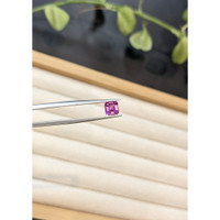 1.02 Ct. Pinkish Purple Sapphire from Ceylon (Sri Lanka) Life Style