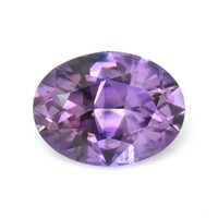 0.51 Ct. Pinkish Purple Sapphire from Ceylon (Sri Lanka) Video