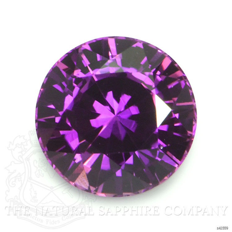 0.51 Ct. Pinkish Purple Sapphire from Ceylon (Sri Lanka)