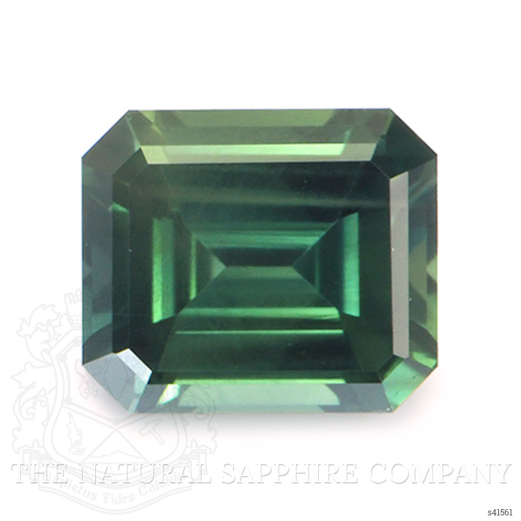0.80 Ct. Green Sapphire from Ceylon (Sri Lanka)
