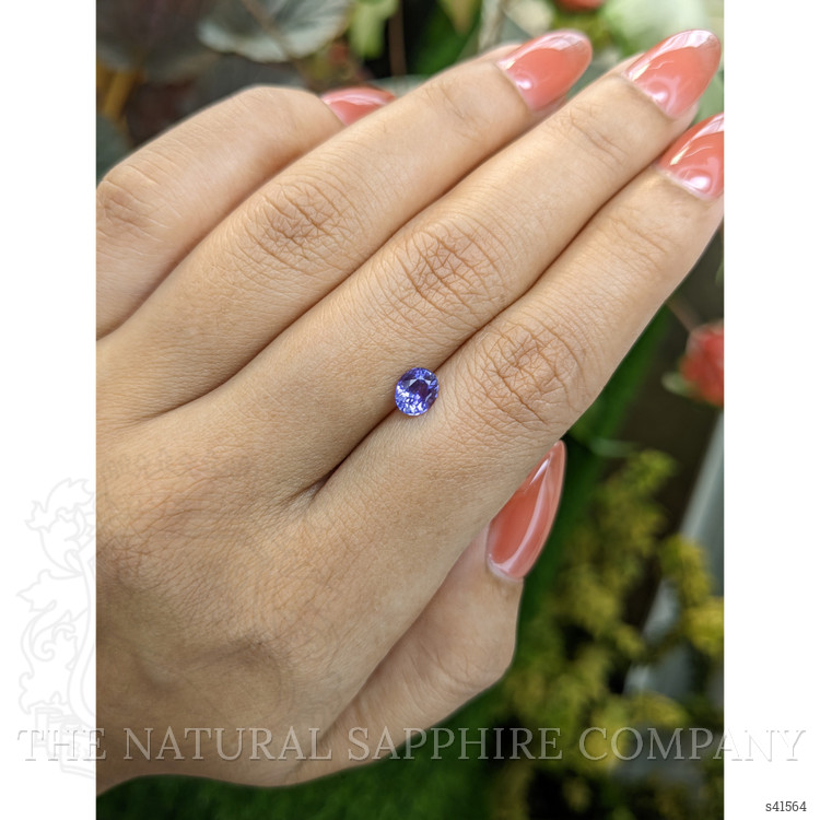 0.72 Ct. Purple Sapphire from Ceylon (Sri Lanka)