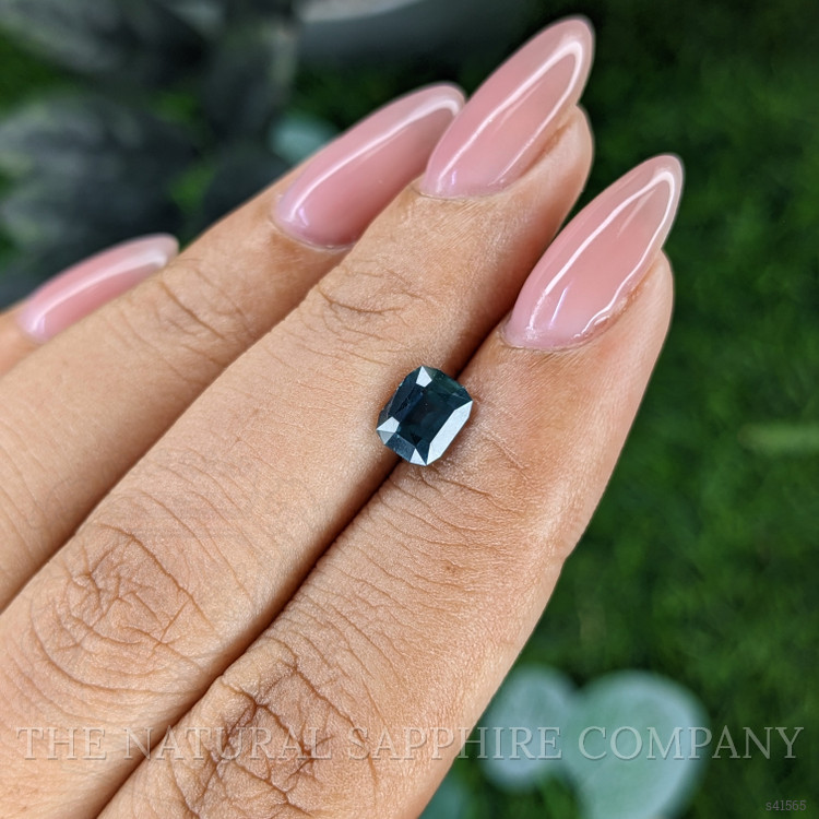 1.24 Ct. Bluish Green Sapphire from Australia