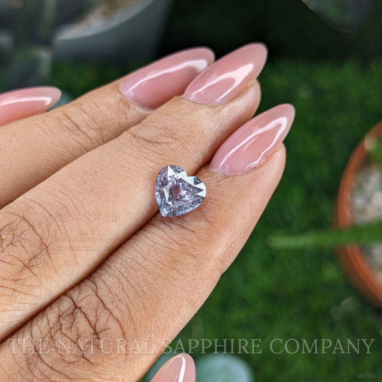 2.15 Ct. White Sapphire from Ceylon (Sri Lanka)