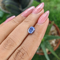 1.30 Ct. Blue Sapphire from Ceylon (Sri Lanka) Life Style