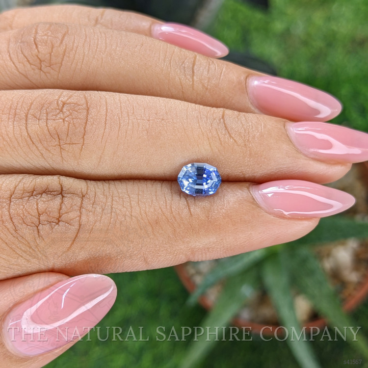 1.30 Ct. Blue Sapphire from Ceylon (Sri Lanka)