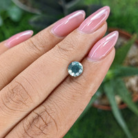 1.08 Ct. Bluish Green Sapphire from Montana Life Style