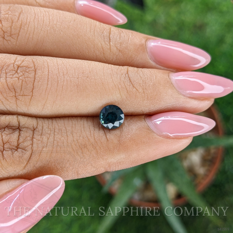 1.04 Ct. Greenish Blue Sapphire from Madagascar