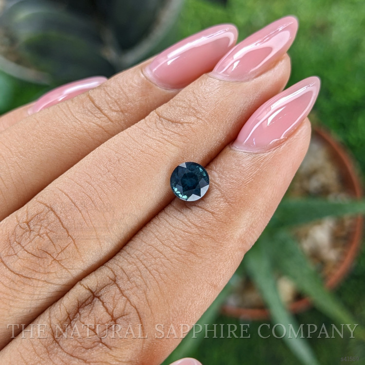 1.04 Ct. Greenish Blue Sapphire from Madagascar