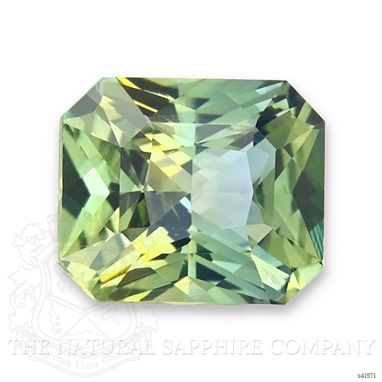 1.00 Ct. Yellowish Green Sapphire from Madagascar