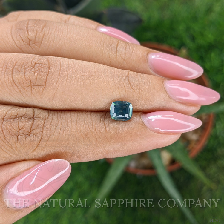 1.26 Ct. Bluish Green Sapphire from Madagascar