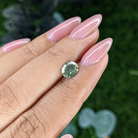 1.05 Ct. Bluish Green Sapphire from Montana Life Style