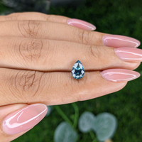 1.52 Ct. Greenish Blue Sapphire from Montana Life Style