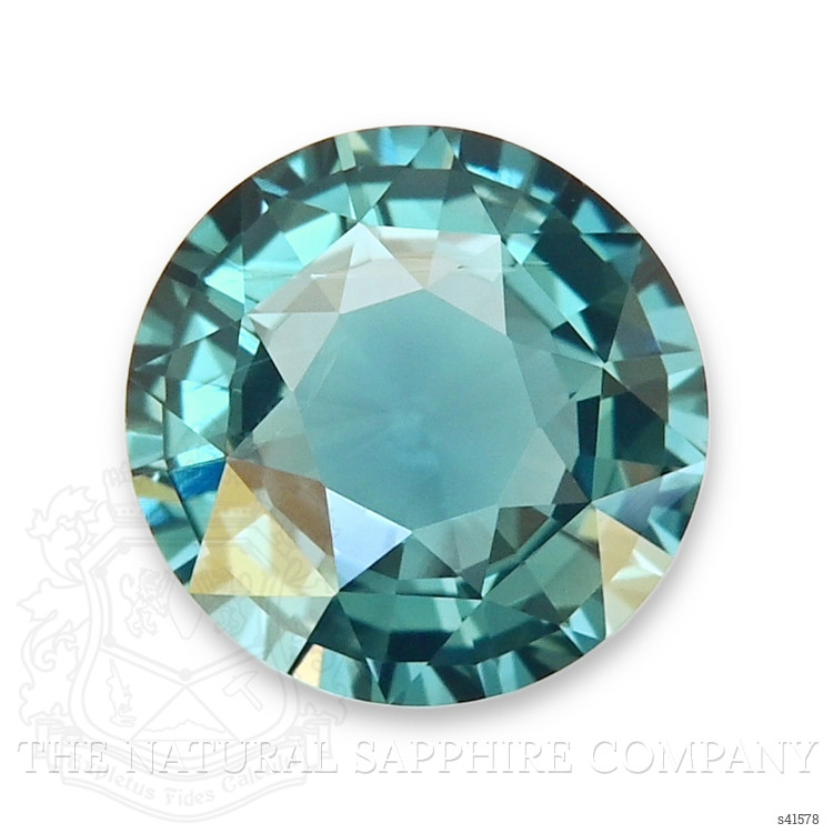 1.58 Ct. Greenish Blue Sapphire from Montana