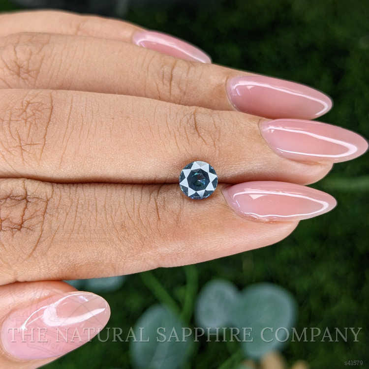 1.02 Ct. Greenish Blue Sapphire from Montana