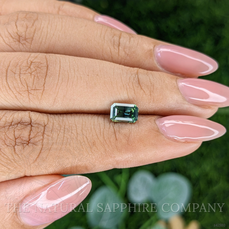 1.19 Ct. Bluish Green Sapphire from Madagascar