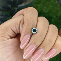 1.17 Ct. Greenish Blue Sapphire from Montana Life Style