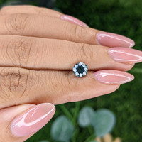 1.17 Ct. Greenish Blue Sapphire from Montana Life Style