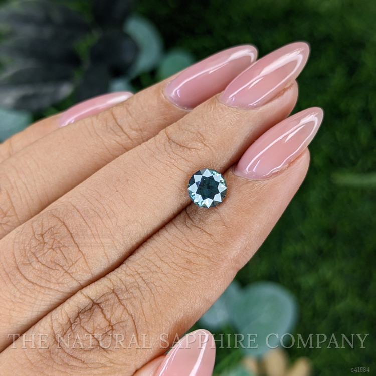 1.17 Ct. Greenish Blue Sapphire from Montana