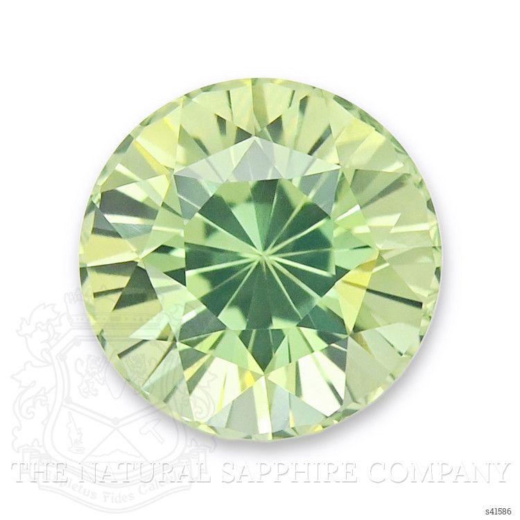 2.18 Ct. Yellowish Green Sapphire from Madagascar