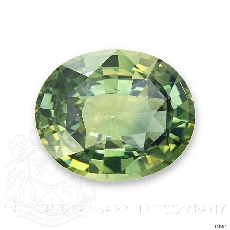 1.49 Ct. Yellowish Green Sapphire from Madagascar