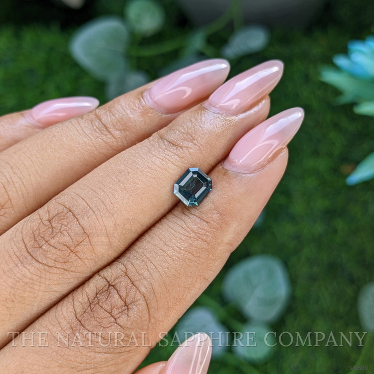 1.09 Ct. Bluish Green Sapphire from Madagascar