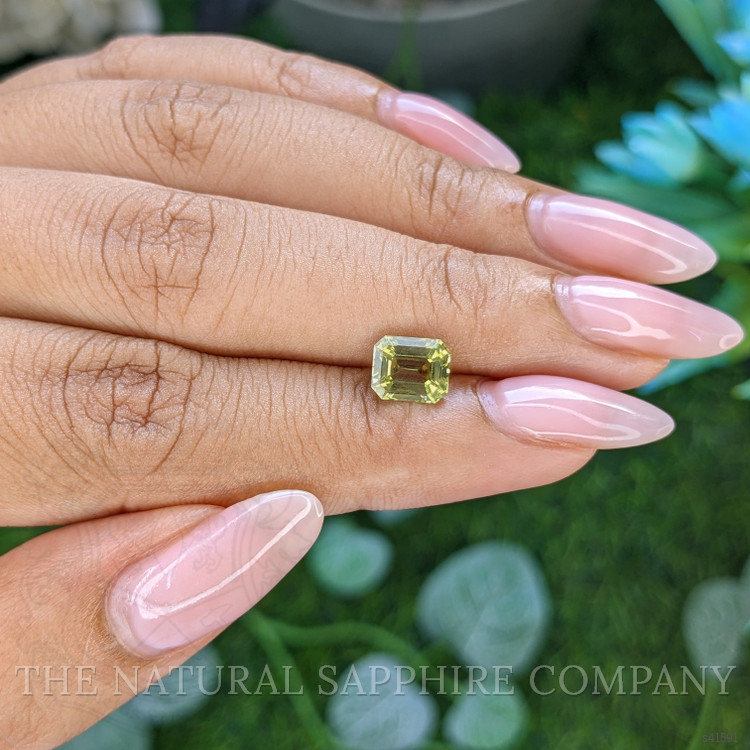 1.66 Ct. Green Sapphire from Madagascar