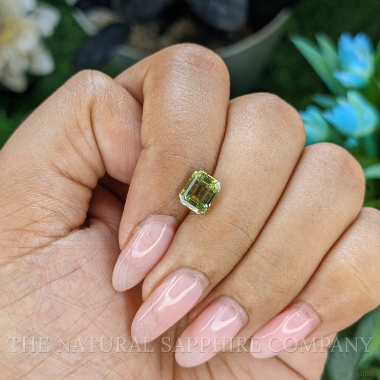 1.66 Ct. Green Sapphire from Madagascar