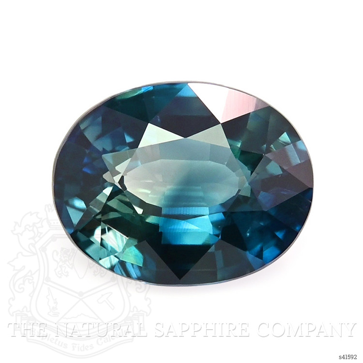 1.51 Ct. Greenish Blue Sapphire from Madagascar