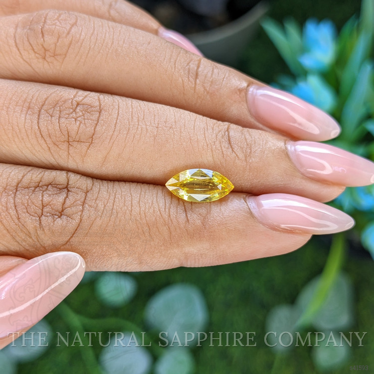 2.01 Ct. Yellow Sapphire from Ceylon (Sri Lanka)