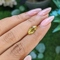 2.01 Ct. Yellow Sapphire from Ceylon (Sri Lanka) Life Style