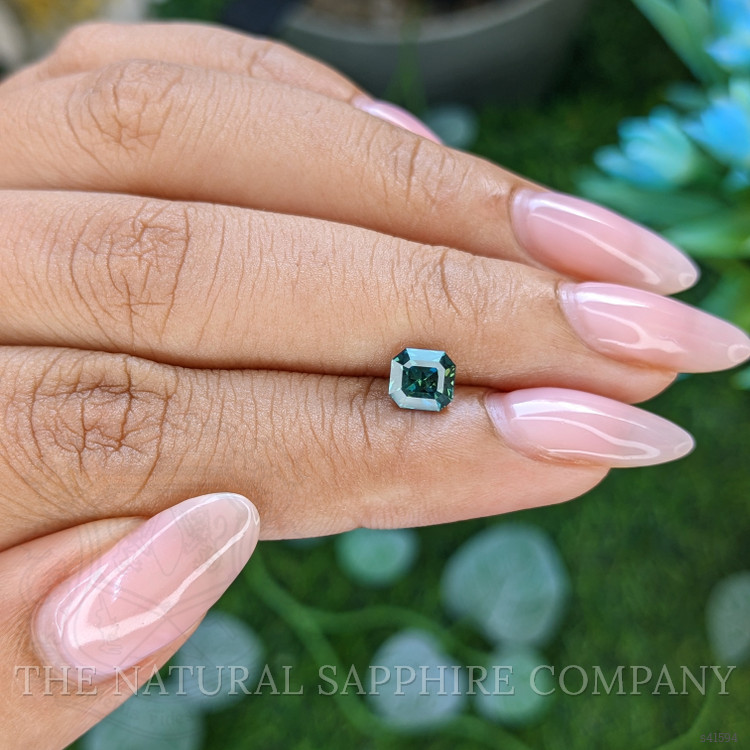 1.03 Ct. Bluish Green Sapphire from Madagascar