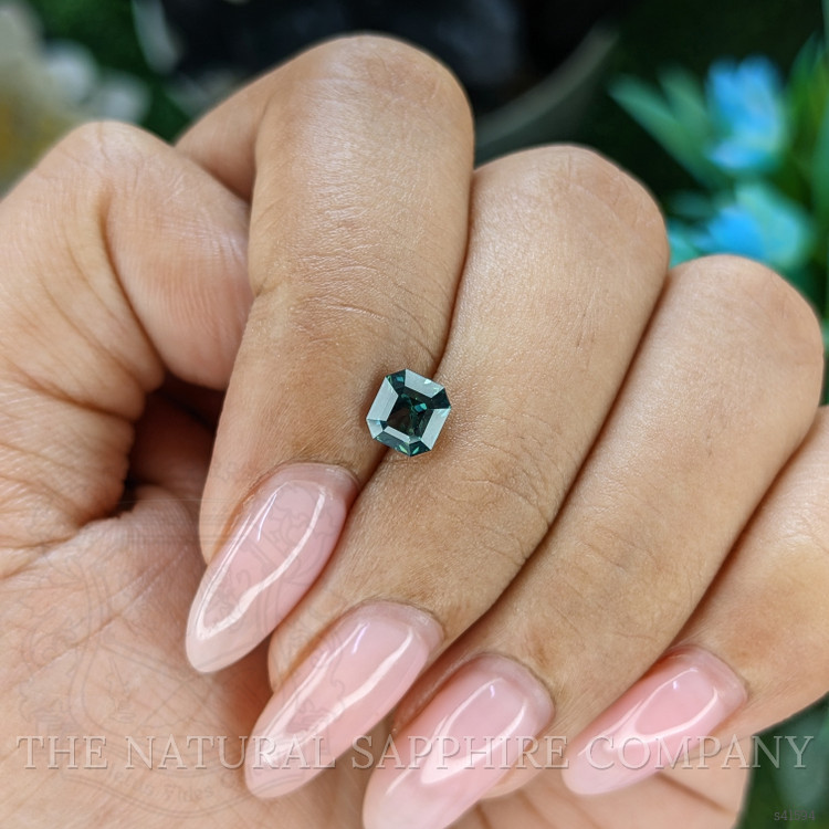 1.03 Ct. Bluish Green Sapphire from Madagascar