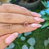 1.52 Ct. Padparadscha Sapphire from Madagascar Life Style