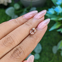 1.32 Ct. Padparadscha Sapphire from Madagascar Life Style