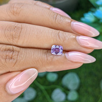 1.21 Ct. Purple Sapphire from Madagascar Life Style