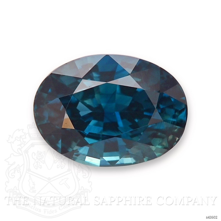 1.23 Ct. Greenish Blue Sapphire from Madagascar