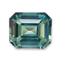 1.11 Ct. Bluish Green Sapphire from Madagascar Video