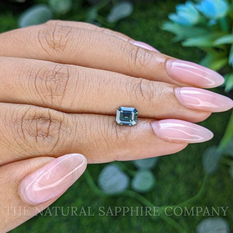 1.11 Ct. Bluish Green Sapphire from Madagascar