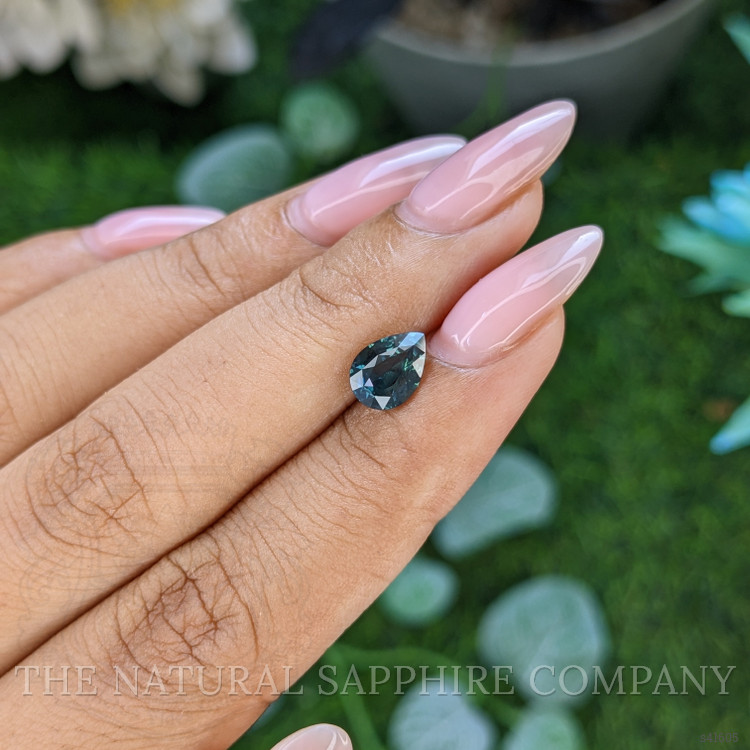 1.52 Ct. Bluish Green Sapphire from Madagascar
