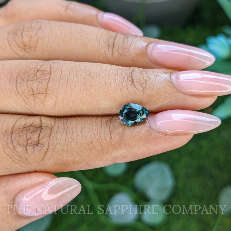 1.52 Ct. Bluish Green Sapphire from Madagascar