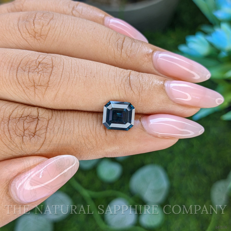 3.14 Ct. Greenish Blue Sapphire from Madagascar