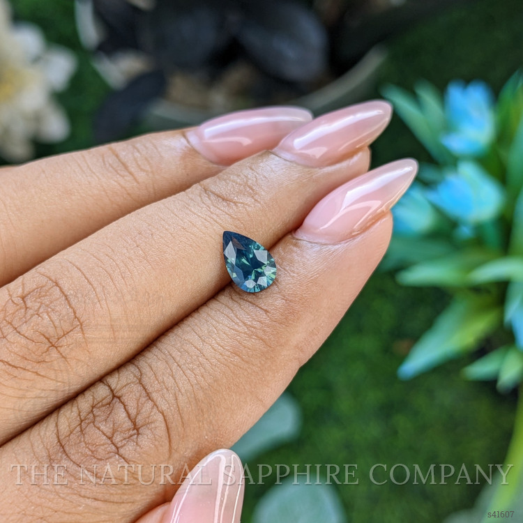 1.07 Ct. Bluish Green Sapphire from Madagascar