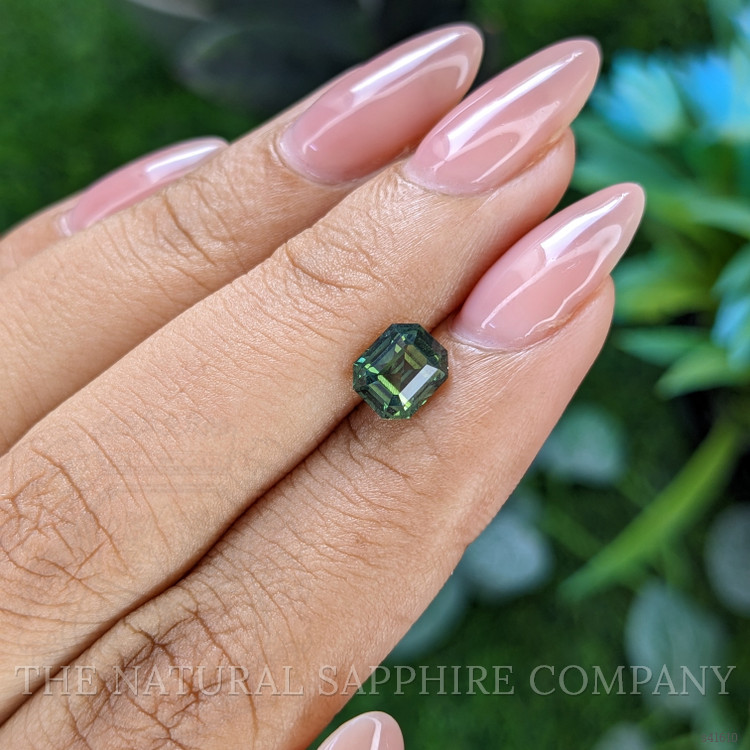 1.65 Ct. Yellowish Green Sapphire from Australia