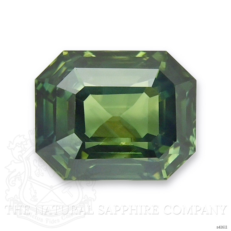 1.26 Ct. Yellowish Green Sapphire from Australia