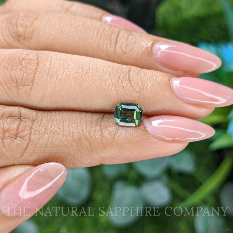 1.33 Ct. Bluish Green Sapphire from Australia