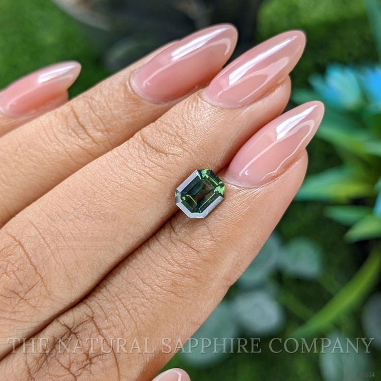 1.33 Ct. Bluish Green Sapphire from Australia