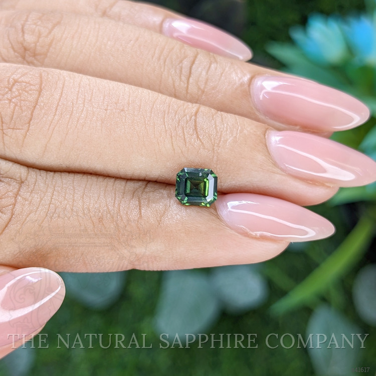 1.08 Ct. Yellowish Green Sapphire from Australia