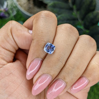 1.47 Ct. Blue Sapphire from Tanzania Life Style